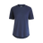 Wmns 100% Merino S/S Crew Top - Midnight Navy Marle