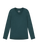 Wmns 100% Merino L/S V Top - Deep Forest