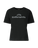 KMD Logo Wmns S/S Tee - Black Stingray