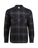 Carrillon HF Mns L/S Shirt - Hillside Plaid Charcoal