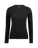 K-Merino 125 Wmns Baselayer L/S Top - Black Stingray