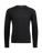 K-Merino 125 Mns Baselayer L/S Top - Black Stingray