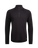 K-Merino 250 Mns 1/4 Zip L/S Top - Black Stingray