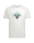 Horizon Print Mns Organic Cotton S/S Tee - White