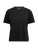 Solid Wmns Organic Cotton S/S Tee - Black Stingray