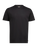 Solid Mns Organic Cotton S/S Tee - Black Stingray