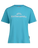 Logo Wmns Organic Cotton S/S Tee - Light Sea
