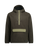 Co-Z High Pile Mns Hooded Pullover - Dark Moss