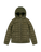 Yth Heli Insulated Hooded Jacket - Light Moss