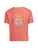 Wmns Sunburst Logo Organic Cotton S/S Tee - Fruity