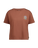 Wmns Sunburst Logo Organic Cotton S/S Tee - Woodsy