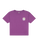 Wmns Sunburst Logo Organic Cotton S/S Tee - Washed Berry