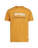 Mns 70's Logo Organic Cotton S/S Tee - Mustard Yellow