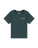 Kids Heritage Logo Organic Cotton S/S Tee - Deep Forest