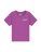 Kids Heritage Logo Organic Cotton S/S Tee - Washed Berry