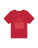 Kids Happy Organic Cotton S/S Tee - Classic Red